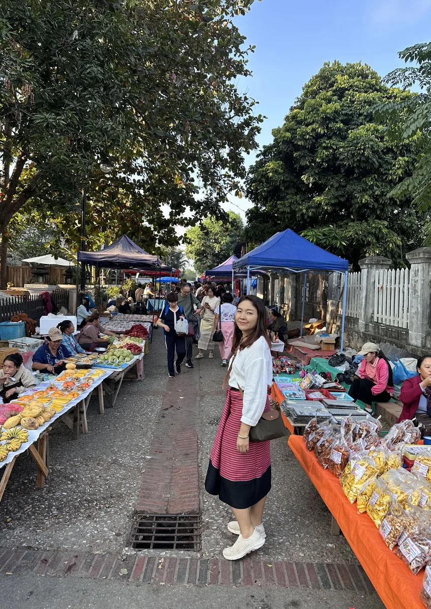 Luangprabang ตลาดเช้าหลวงพระบาง 01